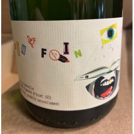 François Dhumes Vin de France blanc Foin Foin 2018 François Dhumes Vin de France blanc Foin Foin 2018