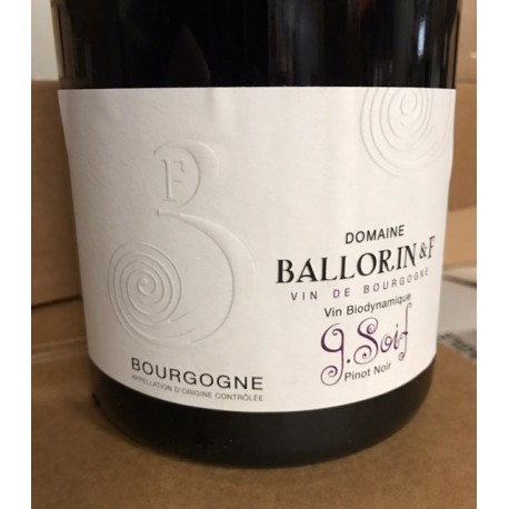 Domaine Ballorin Bourgogne G Soif 2018 Magnum Domaine Ballorin Bourgogne G Soif 2018 Magnum