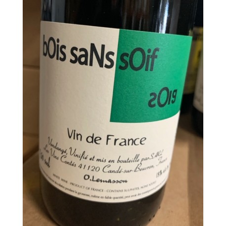 Les Vins Contés Vin de France blanc Bois Sans Soif 2019 Les Vins Contés Vin de France blanc Bois Sans Soif 2019