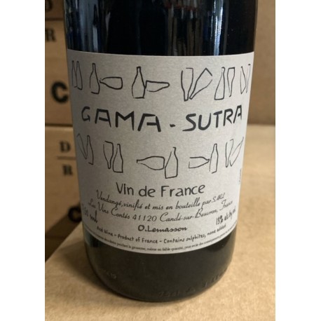 Les Vins Contés Vin de France rouge Gama Sutra 2019