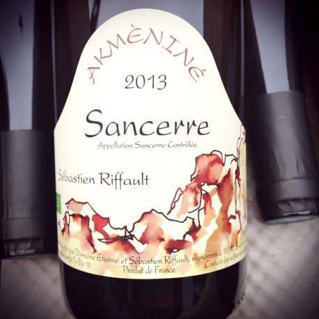 Sébastien Riffault Sancerre blanc Akméniné 2013 Sébastien Riffault Sancerre blanc Akméniné 2013
