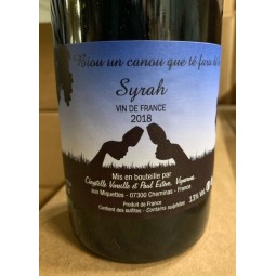Domaine des Miquettes Vin de France rouge Syrah 2018