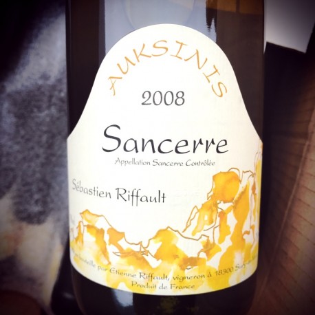 Sébastien Riffault Sancerre blanc Auksinis 2008 Sébastien Riffault Sancerre blanc Auksinis 2008