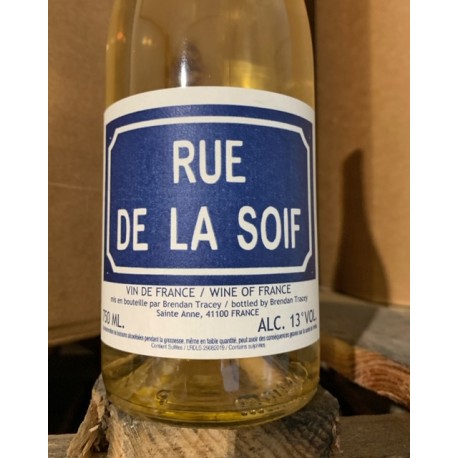 Brendan Tracey Vin de France blanc Rue de la Soif 2018 Brendan Tracey Vin de France blanc Rue de la Soif 2018