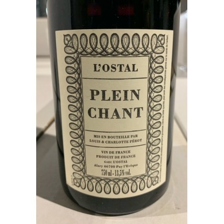 Louis & Charlotte Pérot Vin de France Plein Chant 2015