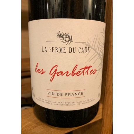 La Fermes du Cade Vin de France Les Garbettes 2019 La Fermes du Cade Vin de France Les Garbettes 2019