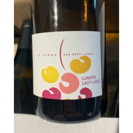 La Ferme des 7 Lunes Vin de France blanc Lunatik Lady Land 2015