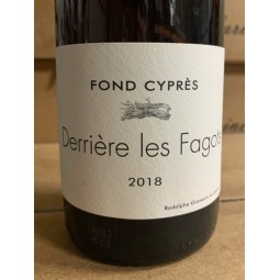 Fond Cyprès Vin de France blanc Derrière les Fagots 2018