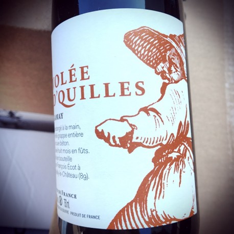 François Ecot L'Insolent Négoce Vin de France Volée d'Quilles 2015 François Ecot L'Insolent Négoce Vin de France Volée d'Quilles 2015