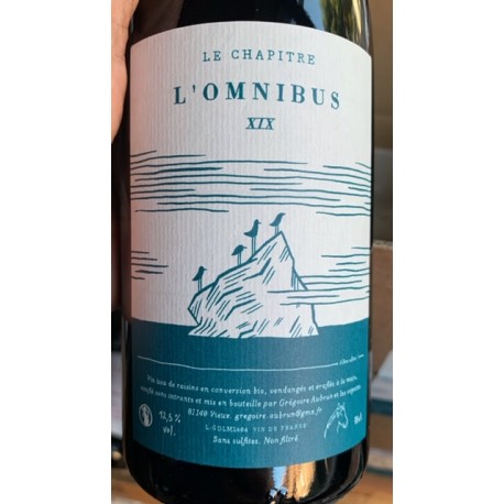 Domaine Le Chapître Vin de France rouge L'Omnibus 2019 Domaine Le Chapître Vin de France rouge L'Omnibus 2019