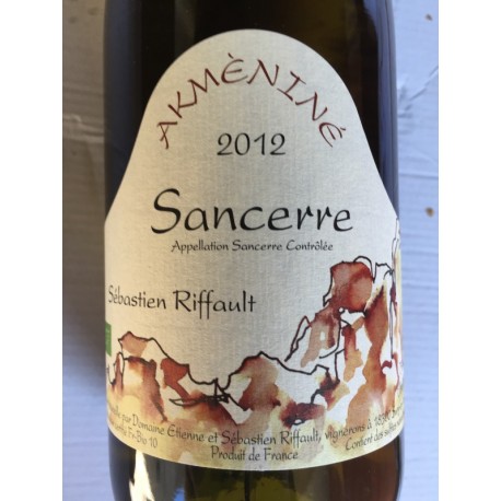 Sébastien Riffault Sancerre Akméniné 2012 Sébastien Riffault Sancerre Akméniné 2012