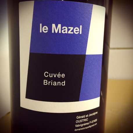 Domaine du Mazel Vin de Table Briand 2013 Domaine du Mazel Vin de Table Briand 2013