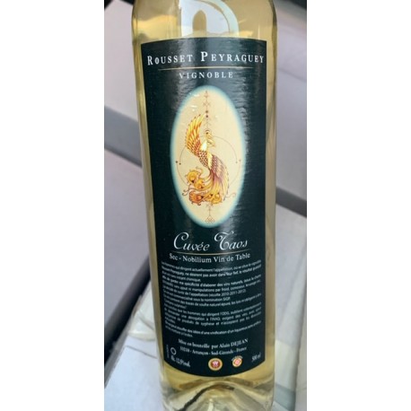 Château Rousset-Peyraguey Vin de Table blanc sec Taos 2019