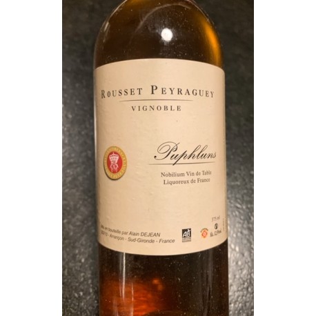 Château Rousset-Peyraguey Vin de France Puphluns 2013 Château Rousset-Peyraguey Vin de France Puphluns 2013
