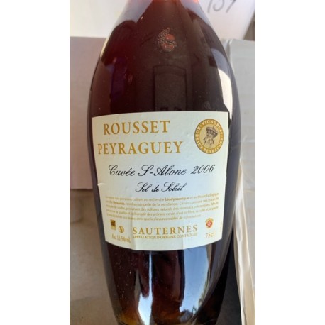 Château Rousset Peyraguey Sauternes Sel de Soleil 2006