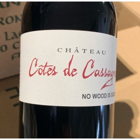 Château Côtes de Cassagne Bordeaux Supérieur No Wood is Good 2018