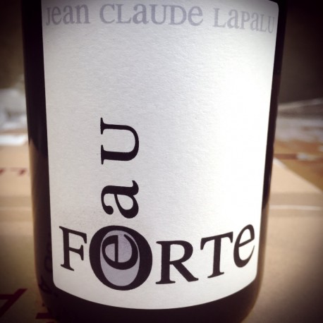 Jean-Claude Lapalu Vin de France rouge Eau Forte 2019 Jean-Claude Lapalu Vin de France rouge Eau Forte 2019