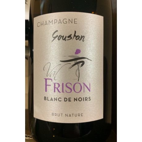 Val Frison Champagne Blanc de Noirs Goustan Zéro dosage 2017