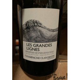 Champagne Clandestin Brut Nature Blanc de Blancs Les Grandes Lignes
