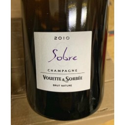 Domaine Vouette & Sorbée Champagne Brut Nature Blanc de Blancs Sobre 2010