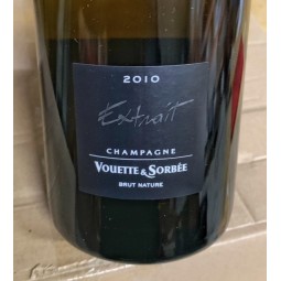 Domaine Vouette & Sorbée Champagne Brut Extrait 2009 (dégorgement 2019)