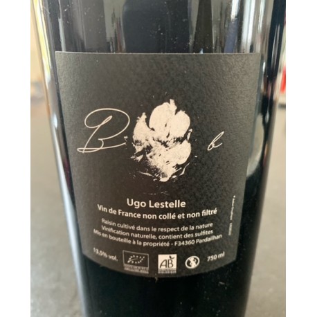 Ugo Lestelle Vin de France rouge BOB 2019 magnum