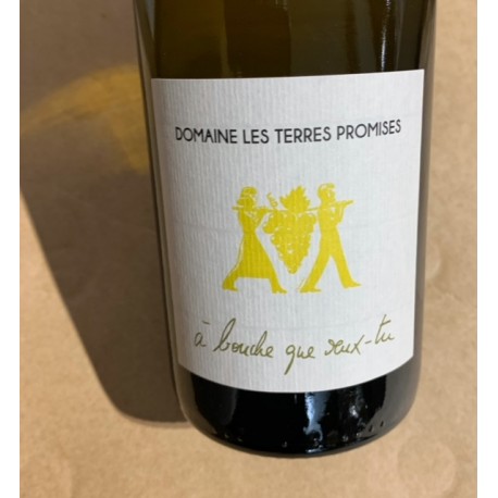 Domaine Les Terres Promises IGP Sainte Baume blanc A Bouche que veux-tu 2023