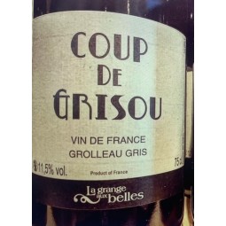 Domaine de la Grange aux Belles Vin de France blanc Coup de Grisou 2020