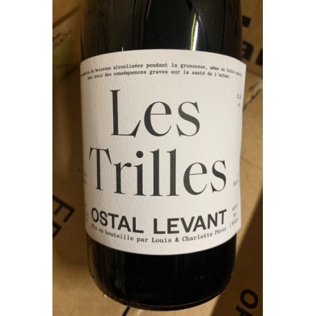 Louis & Charlotte Pérot Vin de France Trilles 2015 Louis & Charlotte Pérot Vin de France Trilles 2015