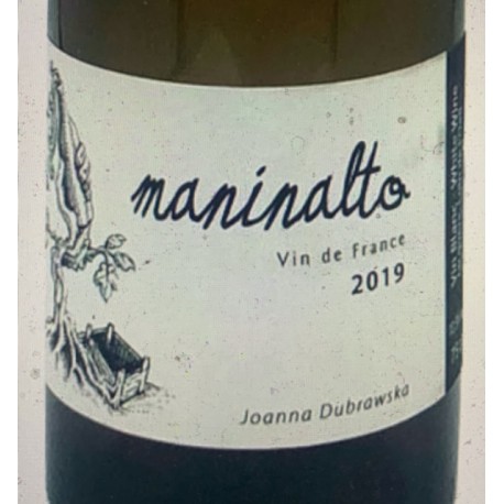 Joanna Dubrawska Vin de France blanc Maninalto 2019