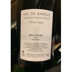Domaine du Val de Bargis Vin de France blanc Méthode Traditionnelle Brut Nature 2019