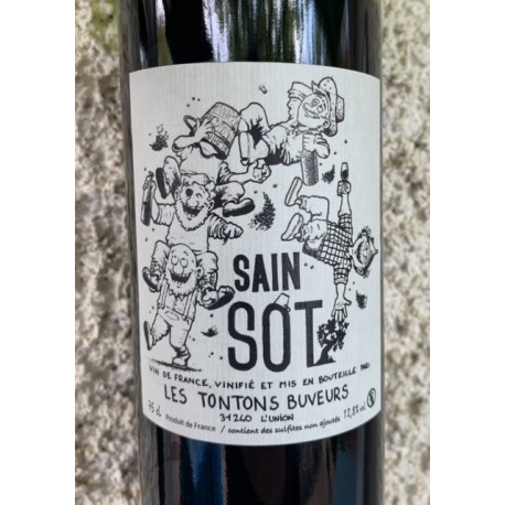 Les Tontons Buveurs Vin de France rouge Saint Sot 2020