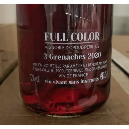 Benoit Arletaz Vin de France rouge Full Color Trois Grenaches 2020