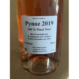 Les Capriades Vin de France rouge pet nt Pinoz Pinot Noir 2019