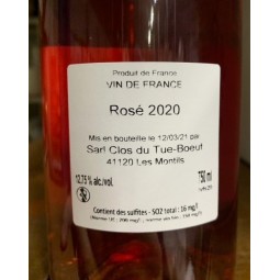 Clos du Tue Boeuf Vin de France rosé Vin Rosé 2020