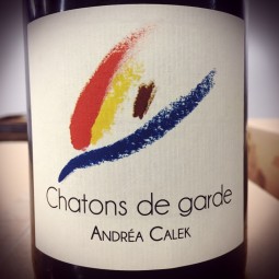 Andrea Calek Vin de France rouge Chatons de Garde 2018 magnum