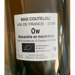 Jean-François Coutelou Vin de France blanc OW 2019