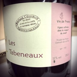 Benoit Courault Vin de France rouge Les Tabeneaux 2020 magnum