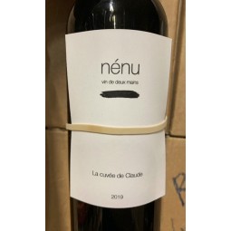 Nénu Vin de France rouge La Cuvée de Claude 2019