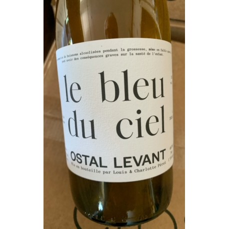 Louis & Charlotte Pérot Vin de France blanc Le Bleu du Ciel 2020