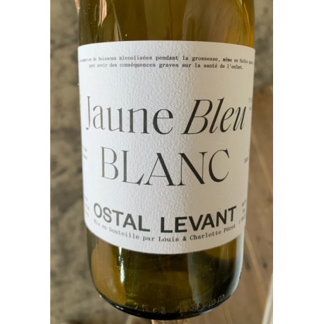 Louis & Charlotte Pérot Vin de Frace blanc Jaune Bleu Blanc 2020