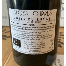 Clos des Mourres Côtes du Rhône rouge Trikâla 2018