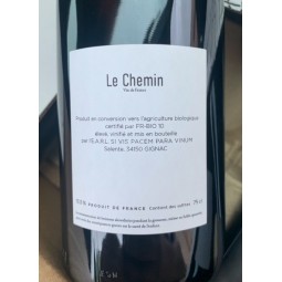 Le Chemin Vin de France rouge Cinsault 2020