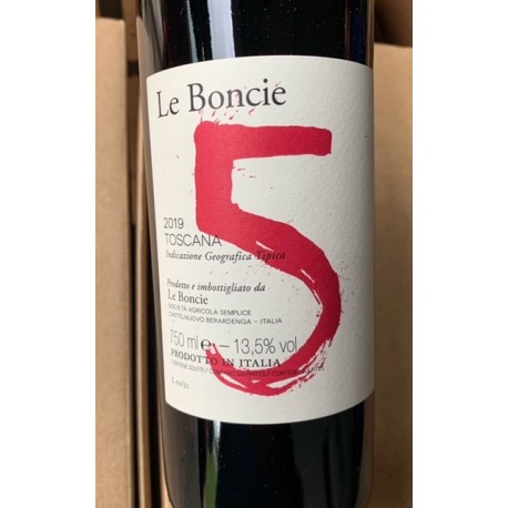 Podere Le Boncie Toscane rouge Cinque 2019