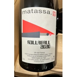 Domaine Matassa Vin de France rouge Rollaball 2020 magnum