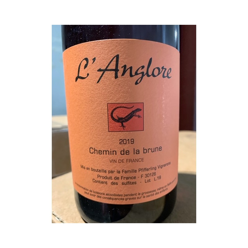 Domaine de l'Anglore Vin de France rosé Chemin de la Brune 2020