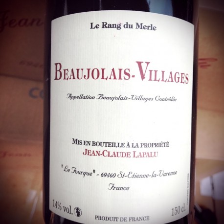 Jean-Claude Lapalu Beaujolais-Villages Le Rang du Merle 2015 Magnum Jean-Claude Lapalu Beaujolais-Villages Le Rang du Merle 2015 Magnum