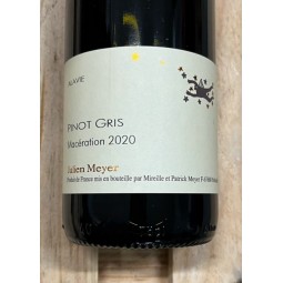 Domaine Julien Meyer Vin de France blanc Pinot Gris Macération 2020
