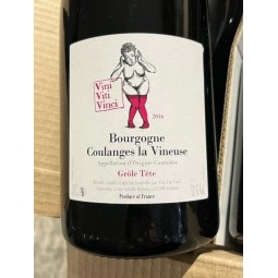Vini Viti Vinci Bourgogne Coulanges la Vineuse Grôle Tête 2016 magnum