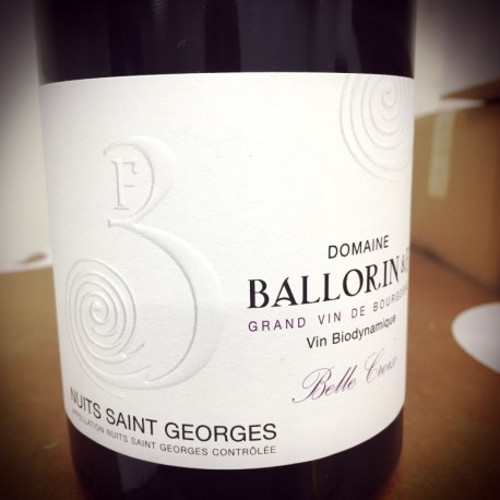Domaine Ballorin & F Nuits Saint Georges Les Belle Croix 2014 Domaine Ballorin & F Nuits Saint Georges Les Belle Croix 2014